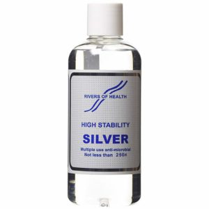 Rivers of Health Colloidal Silver 250ml Bottle