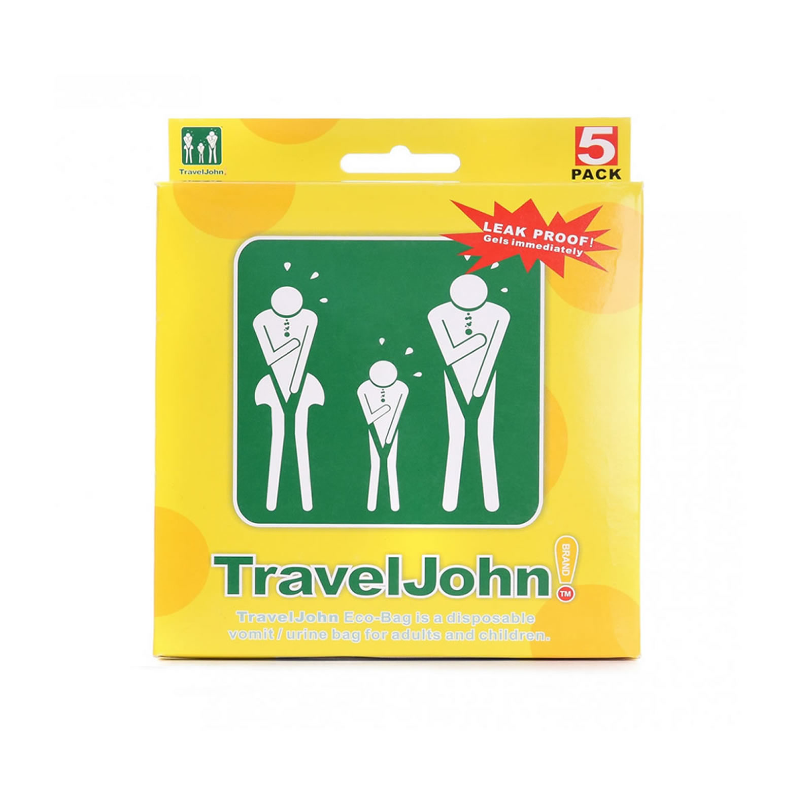 Travel John Sick Bags