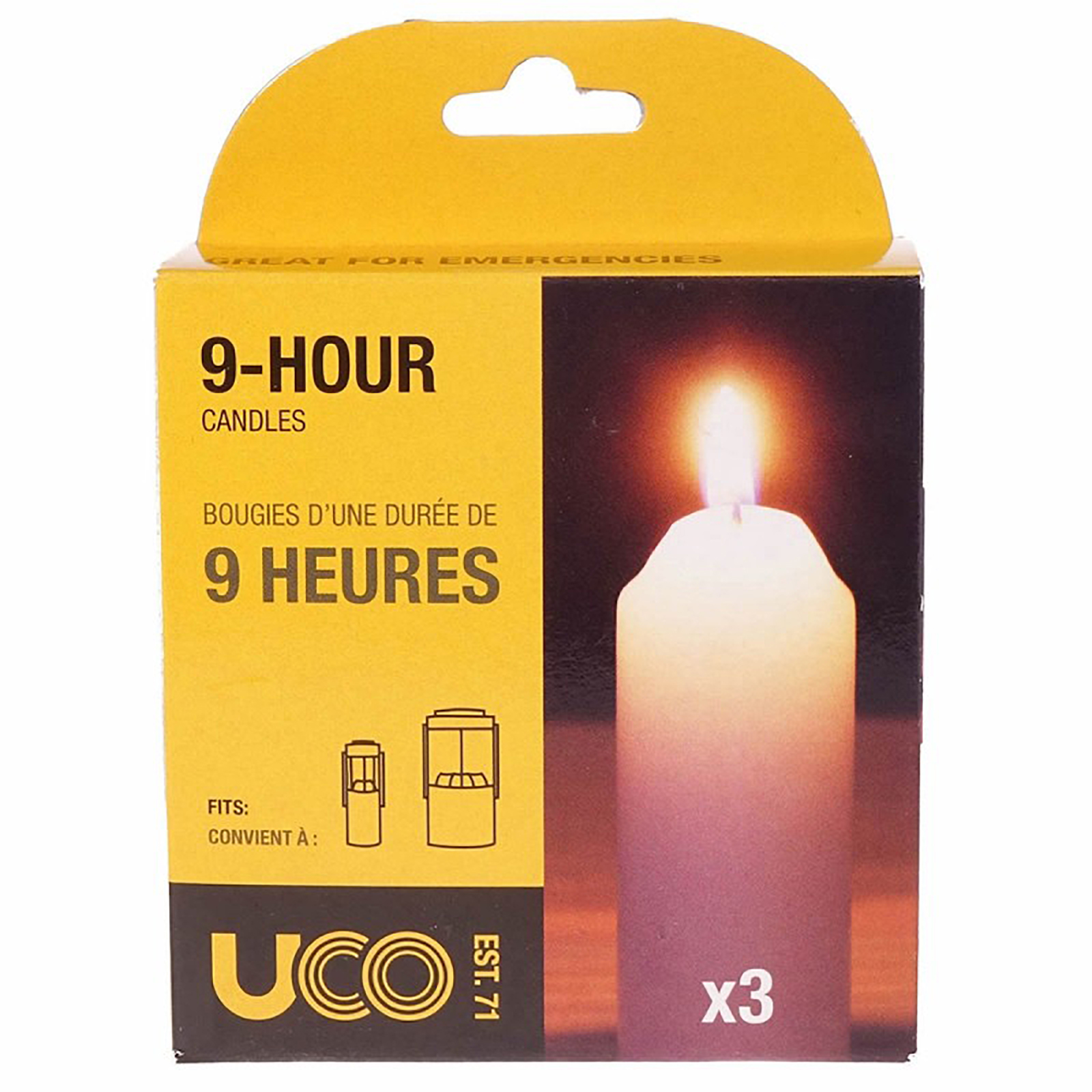 UCO 9-Hour Candles 