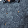 CMS641 Craghoppers NosiLife Lester Shirt - Steel Blue Print