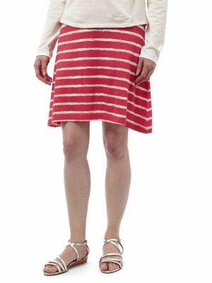 CWJ1136 Craghoppers NosiLife Bailly Skirt - Watermelon - Front