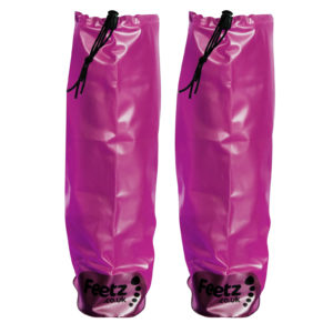 Feetz Pocket Wellies - Pink - Back