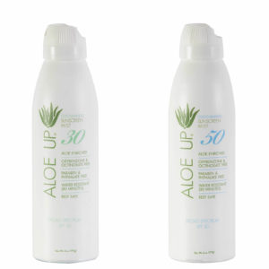 Aloe Up White Collection Continuous Clear Spray
