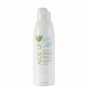 Aloe Up White Collection Continuous Clear Spray - SPF 50