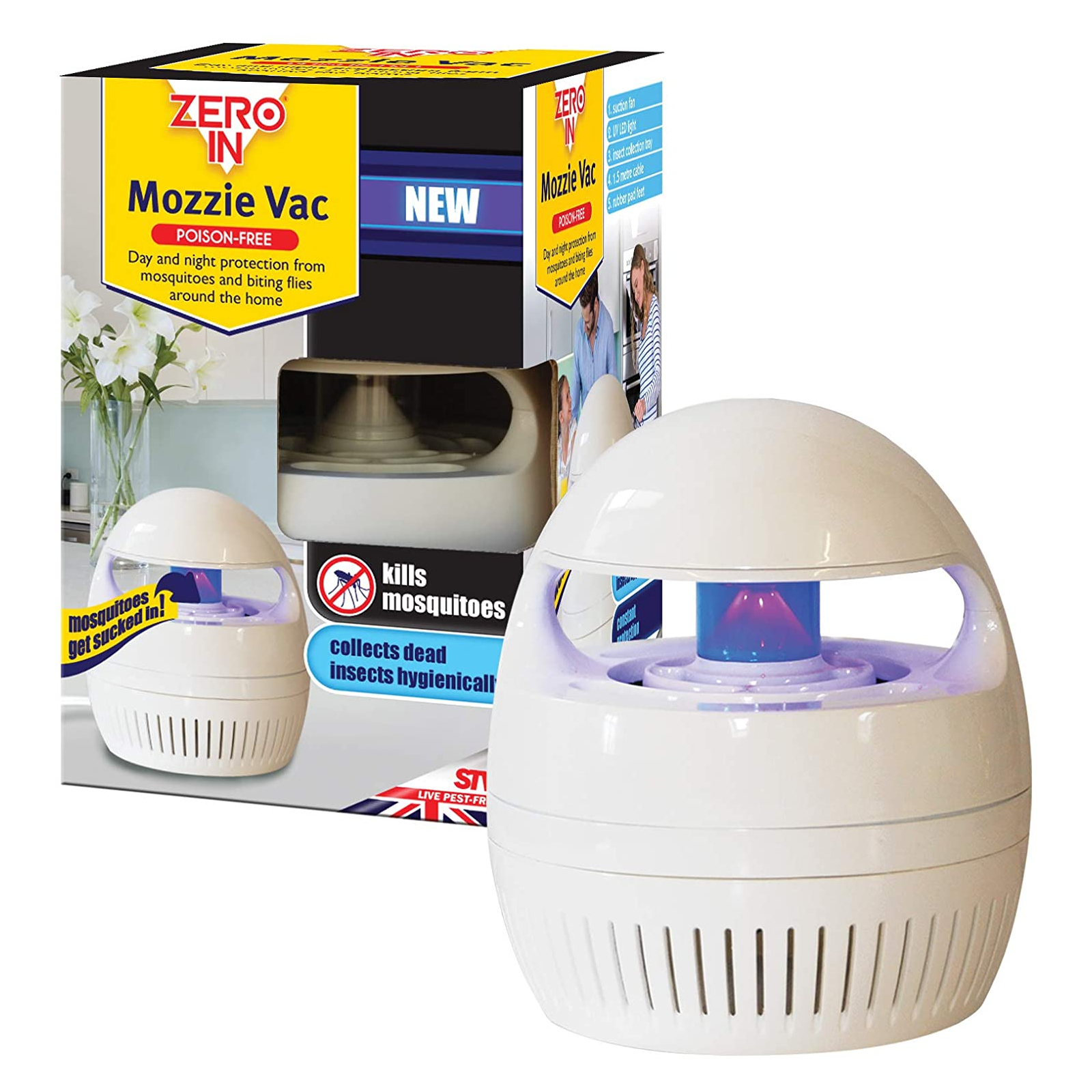 Zero In Night Time Plug In Insect fly Mosquito Killer Poison Free ZER738 