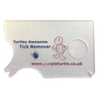 Purple Turtle Tick Card