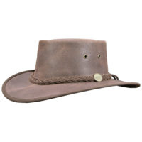 Barmah Squashy Oiled Leather Hat