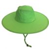 Pop Up Sun Hat Green