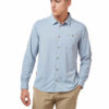 CMS598 Craghoppers Mens Nuoro Shirt - Fogle Blue - Front