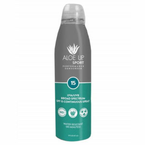 Aloe Up Sport Sunscreen Continuous Clear Spray - SPF15