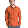 Trespass Moskitophobia Mens Darnet Shirt - Burnt Orange - Front