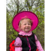 Childrens Pop Up Rain Hat - Pink