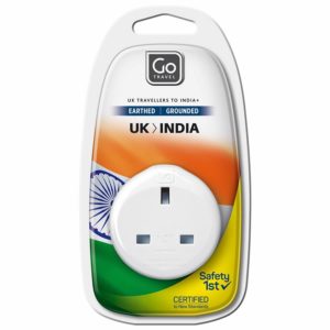 Design Go Travel UK-India Adaptor (532)
