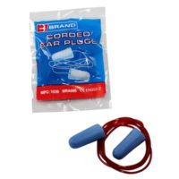 Disposable Corded Ear Plugs - Five Pairs