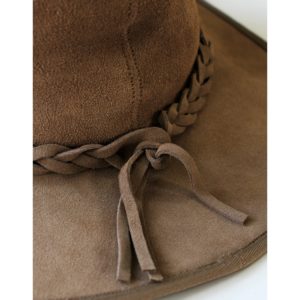 Leather hat band