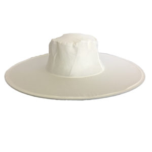 Pop Up Sun Hat - White