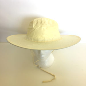 Pop Up Rain Hat Cream