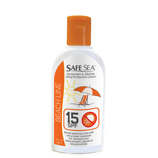 Safe Sea Sunscreen SPF 15 with Jellyfish Protection
