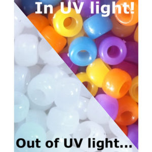 UV Colour Changing Beads