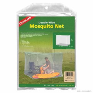 Coghlans Box Mosquito Net Untreated (Double) - White Box Net