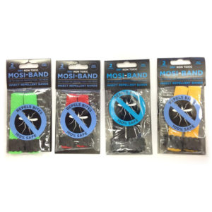 Mosi Bands - Insect Repellent Bands with DEET - One Pair