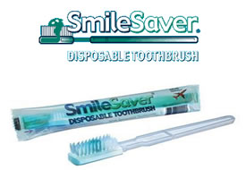 SmileSaver Disposable Toothbrush