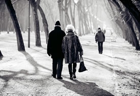 Walking in Winter