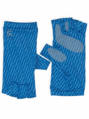 6647 Sunday Afternoons UVShield Cool Gloves - Tonal Blue