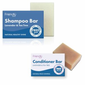 Friendly Soap Shampoo & Conditioner Twin Pack - Lavender & Tea Tree