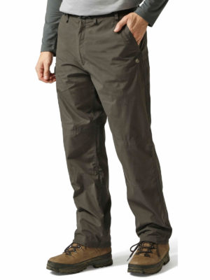 CMJ100 Craghoppers NosiDefence Classic Kiwi Trousers - Bark - Front