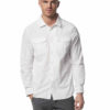 CMS605 Craghoppers NosiLife Mens Adventure Shirt - Optic White - Front