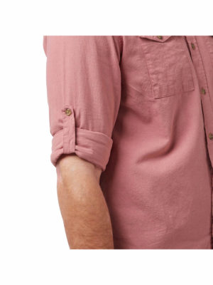 CMS626 Craghoppers Kiwi Linen Shirt - Sleeve