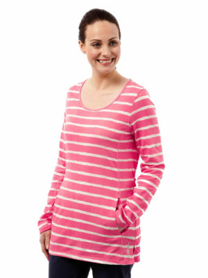 CWT1129 Craghoppers NosiLife Bailly Tunic - Watermelon - Front