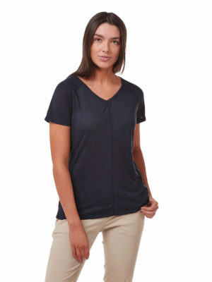 CWT1258 Craghoppers NosiLife Galena Top - Blue Navy - Front