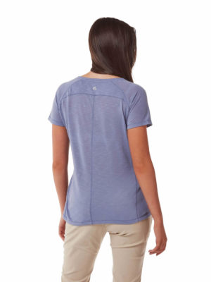 CWT1258 Craghoppers NosiLife Galena Top - Paradise Blue - Back