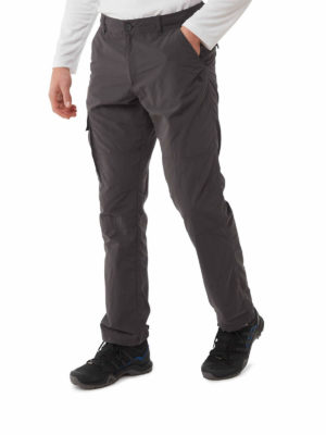 CMJ516 Craghoppers NosiLife Branco Trousers - Black Pepper - Front