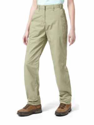 CWJ1157 Craghoppers NosiDefence Kiwi Trousers - Bush Green - Front
