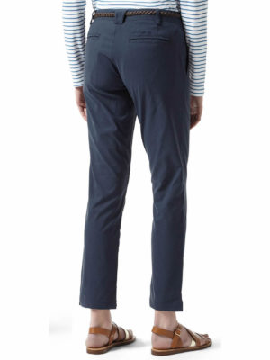 CWJ1227 Craghoppers NosiLife Fleurie Trousers - Soft Navy - Back