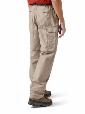 CMJ107 Craghoppers NosiDefence Kiwi Convertible Trousers - Beach - Back