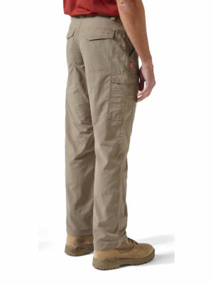 CMJ367 Craghoppers NosiLife Cargo Trousers - Pebble - Back
