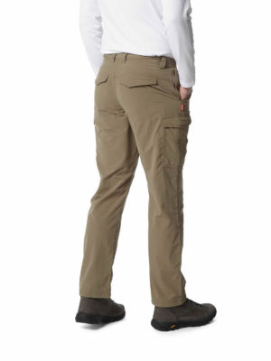 CMJ498 Craghoppers NosiLife Cargo Trousers - Pebble - Back