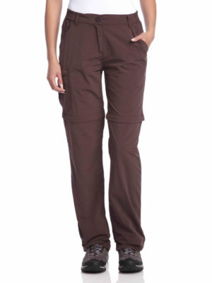 CWJ1035 Craghoppers NosiLife Convertible Trousers - Cocoa - Front