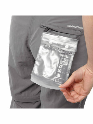 CWJ1110 Craghoppers NosiLife Convertible Trousers - Dry Bag