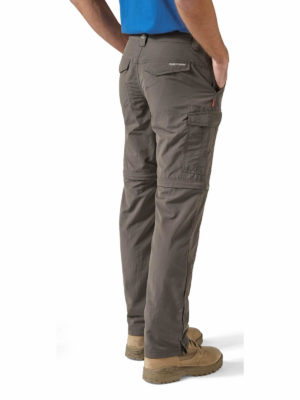 CMJ368 Craghoppers NosiLife Convertible Trousers - Bark - Back