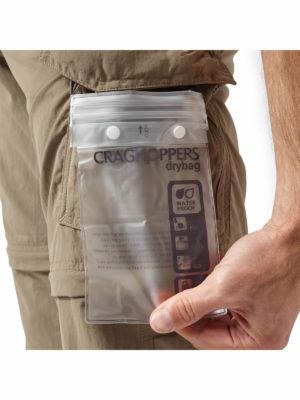 CMJ368 Craghoppers NosiLife Convertible Trousers - Dry Bag