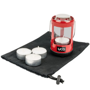 UCO Mini Candle Lantern Kit - Red