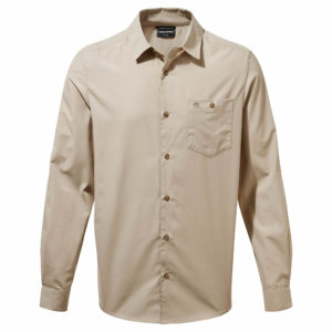 CMS661 Craghoppers NosiDefence Kiwi Ridge Shirt - Oatmeal