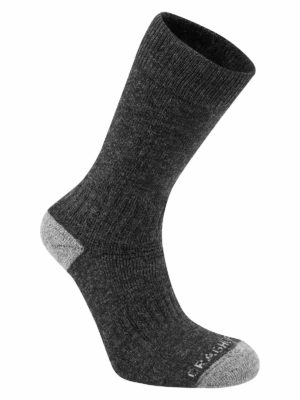 SCUH008 Craghoppers Trek 2 Walking Socks - Charcoal