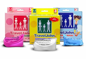 Travel John and Travel Jane - Unisex Solutions