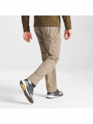 Craghoppers Mens NosiDefence Kiwi Boulder Trousers CMJ605 - Pebble - Back